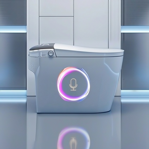 Inodoros Inteligentes de Lujo, Inodoro con Bidé Eléctrico, Inodoro de Cerámica Automático Moderno <span class=keywords><strong>para</strong></span> Decoración de Hogares de Lujo - Product Image 3