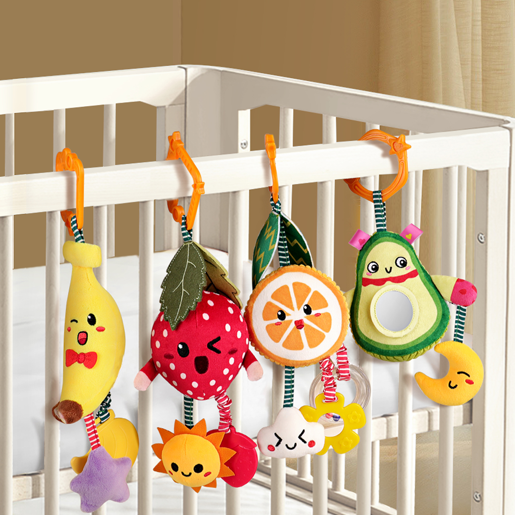 TM184 Fruit hanging rattle set
