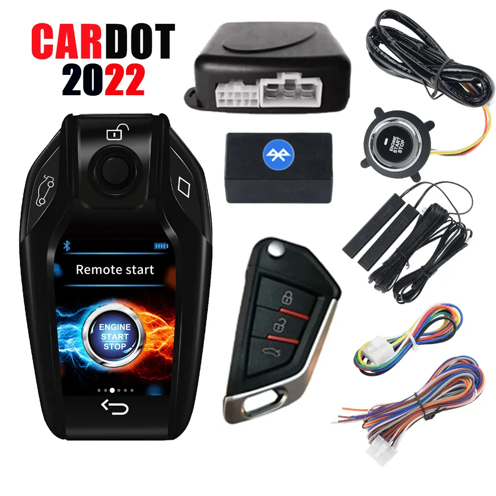 Cardot Car Alarm Intelligent Start Stop Smart Phone Auto Central Lock Supporting ISO Or Android Mobile Car Alarms
