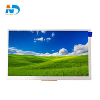 Écran LCD TFT TN de 7 pouces 1024*600 avec carte de commande de type capacitif haute résolution