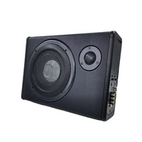 Approvisionnement d'usine 8 pouces Ultra-mince Pure Bass Subwoofer de voiture Active Slim sous le siège Subwoofer prix de gros