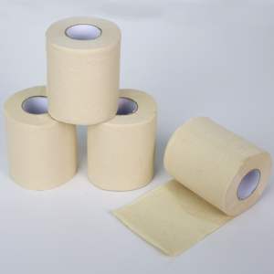 Custom Tissue Paper Factory Biodegradable <b>Toilet</b> Paper Made of Unbleached Bamboo Fiber 100% Chlorine Free Eco-friendly <b>3</b>-<b>ply</b> - Product Image 6