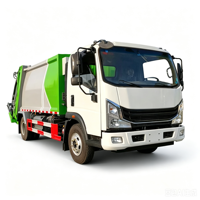 Camion Compattatore di Rifiuti ad Alta Efficienza 10CBM Sinotruk Homan per Trasporto Rifiuti Urbani e Rurali