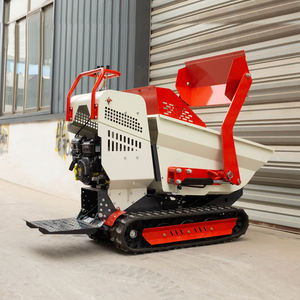 Vendita calda Mini camion trasportatore 500kg idraulico Mini Dumper auto-carico cingolato piccolo trasportatore trattore pompa fabbrica - Product Image 2