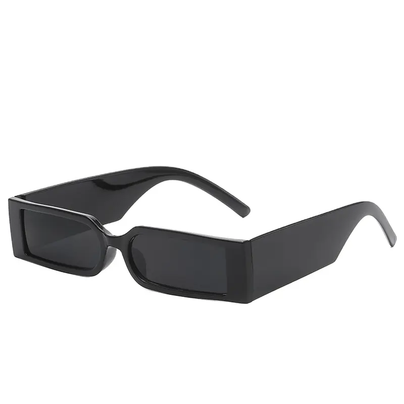 Sonnenbrille 2024 Modisch moderne kleine quadratische individuelle Brillen breite Brille neue trendige Unisex-Sonnenbrille PC-Material