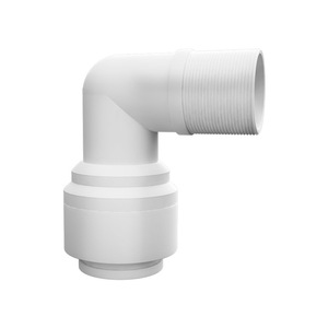 Conector de Codo de Conexión Rápida de 13.20 mm para Tubería PE de 3 Puntos, Adaptador de Entrada de Agua, Conector de Rosca Externa de Ángulo Recto - Product Image 4