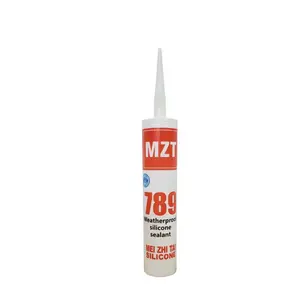 MZT-789 WEATHERPROOF SILICONE SEALANT self adhesive glue 300ml silicona neutra with good adhesion bostik adhesive sealant