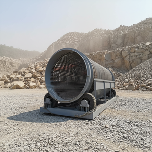 Yüksek kaliteli özelleştirilebilir agrega eleme ekipmanı ODM desteklenen römork döner titreşim silindir Trommel hız düşürücüler - Product Image 3