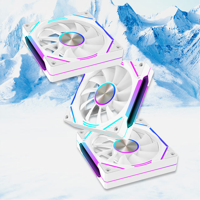 Lovingcool High Quality Low Price 6PIN RGB 120mm Case Fan Pc Fans OEM Computer Gaming 5V 3PIN ARGB Fans for PC