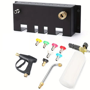 Support mural pour pistolet de nettoyeur haute pression, support pour canon à mousse, support de rangement pour outils, pour lance/buses de nettoyeur haute pression - Product Image 3