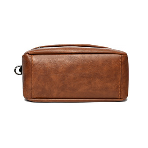Sac à bandoulière rétro en cuir souple pour femme, grande capacité, utilisation quotidienne, printemps 2026 - Product Image 4