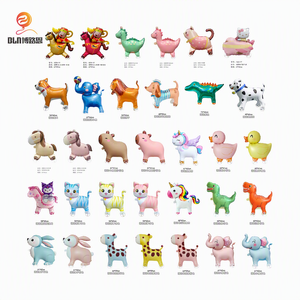 Palloncini in Mylar a Forma di Animali e Veicoli, Palloncini Decorativi per Feste a Tema <span class=keywords><strong>Dinosauri</strong></span> ed Elefanti, Produzione all'Ingrosso BLN - Product Image 1