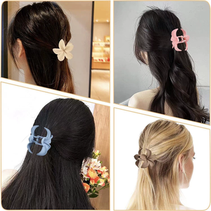 2025 yeni çapraz sınır buzlu Frangeria klip tatil sıcak yan klip köpekbalığı klip saç aksesuarları toptan HAC - 023 - Product Image 3