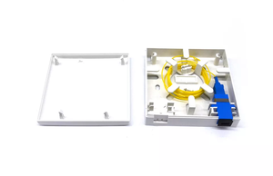 Caixa Terminal Mini FTTH 2 Portas Tipo <span class=keywords><strong>86</strong></span> Placa Frontal Caixa de Saída Montada na Parede Externa Caixa de Mesa - Product Image 5