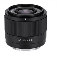 VILTROX Lente Prime de 25mm F1.7 con Montura E, Gran Apertura, STM, Enfoque Automático para Cámaras Serie A7 y A6, No Full Frame