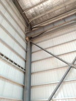 Structure en acier d'Indonésie Atelier préfabriqué préfabriqué Bâtiment en métal à ossature en acier Entrepôt préfabriqué