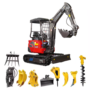 Free Shipping Excavator Mini Bagger Digger 1Ton 2Ton 3.5Ton EPA/CEF Engine Machine Excavator Mini Farm Excavators For Sale