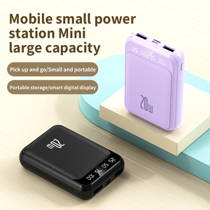 แบตสำรองมือถือใหม่ 10000MAH PD20W พร้อมสายชาร์จ 4 เส้นในตัว ชาร์จเร็วสุดสำหรับ iPhone Mini แบตสำรองพกพาความจุสูง - Product Image 5