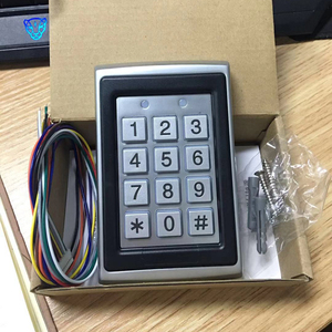 Bộ Hệ Thống Kiểm Soát Ra Vào <span class=keywords><strong>RFID</strong></span> Khóa Điện Tử Bàn Phím Kim Loại Độc Lập Bàn Phím Mở Cửa DC12V, Thẻ Tiệm Cận 125KHz - Product Image 2