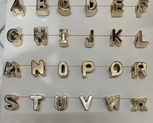 Nuovo grosso acrilico lettere perline per vari distanziatore di colore misto numero fai da te perline per fare collana e bracciale - Product Image 5