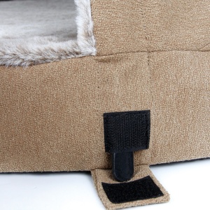 Dôme Anti-l'anxiété, pour animal de compagnie, lit orthopédique de luxe, calmant, en forme de Donut, calmant, avec capuchon, accessoire d'intérieur, pour chat et chiot - Product Image 4