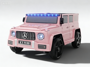 四輪駆動バッテリー式電動オフロード乗用玩具、二人乗りプラスチック製子供用車、対象年齢2～13歳 - Product Image 3