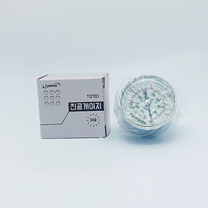 Manómetro Tesmo TG701 con Carcasa de Latón y Acero, Herramienta de Medición de Presión - Product Image 4