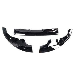 ABS gloss nero MP tipo labbro del paraurti anteriore 3 pezzi <span class=keywords><strong>Auto</strong></span> nero lucido per <span class=keywords><strong>BMW</strong></span> 4 serie G22 <span class=keywords><strong>M</strong></span> Tech 2020 + - Product Image 1
