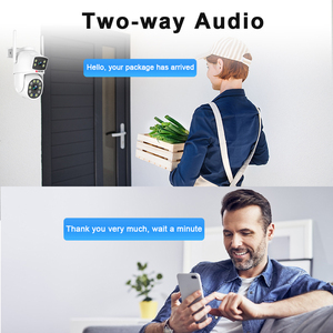 2K 4MP 8Pcs Wifi Hệ Thống <span class=keywords><strong>Camera</strong></span> Ống Kính Kép 10CH NVR Hai Cách Âm Thanh Không Thấm Nước Hình Ảnh Phát Hiện CCTV Không Dây Máy Ảnh Nhà An Ninh - Product Image 2