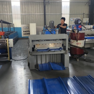 완전 자동 지붕판넬 휴대용 스탠딩 심 메탈 루핑 기계 스냅 락 스탠딩 심 롤 성형 기계 - Product Image 3