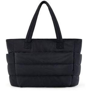 Sac fourre-tout léger et moelleux en polyester pour femme, idéal pour la plage, la gym, les voyages, le travail et le transport d'ordinateur portable - Product Image 2