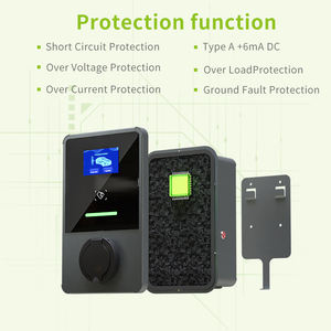 Chargeur de véhicule électrique 11 kW 16 A avec boîtier métallique, surveillance de la tension par application Wi-Fi et contrôle à distance - Borne murale AC pour véhicules à énergie nouvelle - Product Image 5