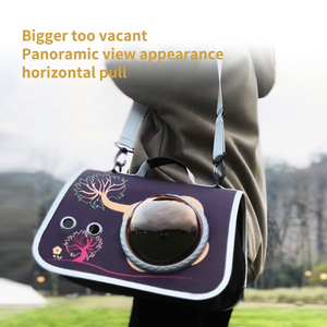 New <b>Foldable</b> Cat Bag Is Hand-held <b>Backpack</b> with Shoulder Strap and a <b>Backpack</b>-shaped Design - Product Image 5