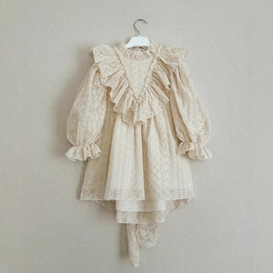 Robe de Cérémonie Courtoise pour Filles, Style <span class=keywords><strong>Lolita</strong></span> JK, Broderie Dentelle, Doublure Coton, Collection Printemps/Automne 2025 (inspiration russe) - Product Image 1