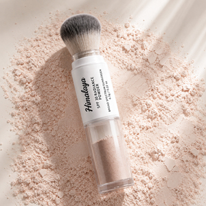 Polvere Solare Colorata <span class=keywords><strong>SPF30</strong></span> con Etichetta Privata, Pennello Incorporato, Niacinamide, Effetto Opacizzante e Illuminante per Viso e Cuoio Capelluto - Product Image 3