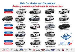 Pièces détachées automobiles LWT Plaquettes de frein semi-métalliques pour Hyundai Accent Elantra Sonata Atos Santa Fe Ix35 Tucson - Product Image 2