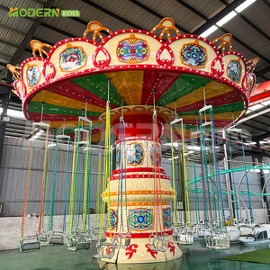 Atracción de feria: Silla voladora para niños, equipo de parque de atracciones, para uso en interiores/exteriores, fibra de vidrio, para centros comerciales - Product Image 5