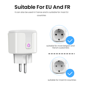 Enchufe Inteligente WiFi Tuya 16A, Adaptador con Control Remoto por Voz, Monitor de Energía, Enchufe EU/US, Diseño Abatible, Compatible con Alexa, Google Home y Alice - Product Image 4