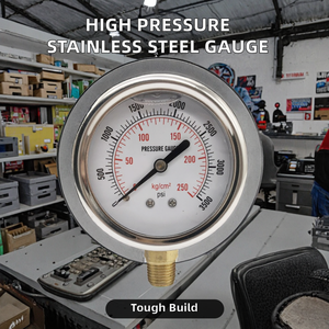 Jewellok 1/4 UHP xuyên tâm áp lực trục đồng hồ siêu tinh khiết sạch khô không khí pgc loạt 316L thép không gỉ var kết nối cuối - Product Image 6