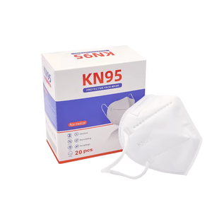 Masque facial anti-poussière de sécurité Kn95 5 plis blanc respirant, masque facial, masque jetable, masque facial Kn95, protection personnelle, logo personnalisé Kn95 - Product Image 2