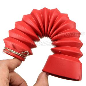 1 Paire de protège-fourches avant en caoutchouc pour moto, protège-guêtres, rouge, noir, vert, bleu - Product Image 5