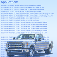 طقم حشية رأس الأسطوانة للمحرك مناسب لسيارات فورد موبيليتي 3.7 لتر V6 موديلات 2011-2019، رقم القطعة الأصلية HS26543PT HS54990، يشمل حشية رأس الأسطوانة متعددة الطبقات