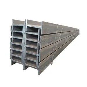 Materiale da costruzione in metallo strutturale in acciaio al carbonio di prima qualità profili a canale tipo H acciaio laminato a caldo trave a H in acciaio I trave