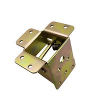 Cadre de support pliable autobloquant en fer contemporain Extension de serrure de charnière Table chaise lit jambe placage de métal pour cuisine hôtel