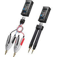 FNIRSI LCR-ST2 100KHz 2-en-1 Testeur LCR ESR numérique à pince, testeur de pont, résistance, capacité, inductance
