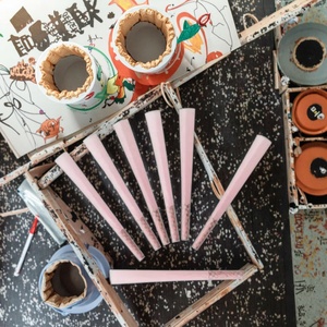 Papier à cigarettes classique brun en gros, cônes personnalisés de 109 mm, papier à rouler coloré - Product Image 1