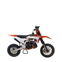 Moto tout-terrain cross de 125 cm3 à grande vitesse avec moteur 4 temps, moto cross