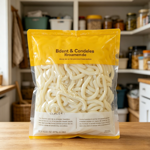 Fideos Cocidos Veganos de Larga Duración, Comida Instantánea Asiática Tradicional - Product Image 3