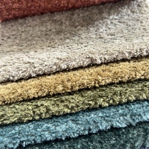Tessuto per Divano in Velluto Testurizzato a Goccia di Lusso, Morbido Bouclé Teddy per <span class=keywords><strong>Poltrone</strong></span> di Lusso, Prezzo di Fabbrica - Product Image 4