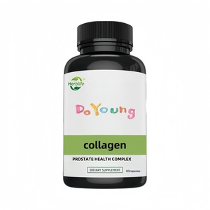อาหารเสริมคอลลาเจนแบบแคปซูล OEM/ODM สำหรับผู้หญิง ผสมไฮยาลูรอนิค แอซิด และวิตามินซี ช่วยบำรุงผิว ผม เล็บ สำหรับผู้ใหญ่ - Product Image 1